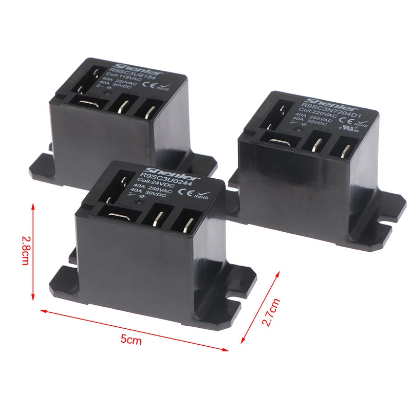 NT90 Substitute Relay R9SC3N7204D1 40A | 220V 115V 24V DC Industrial Relay Peaceful Pleasures Health and Wellness
