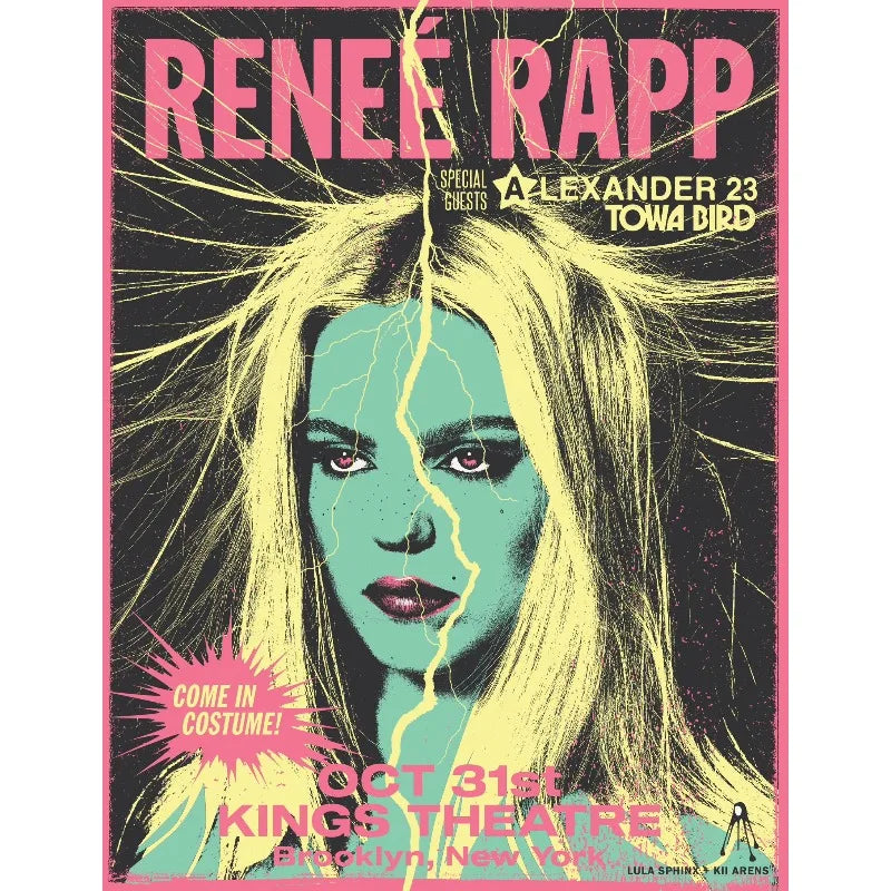 Hot Pop Singer Renee Rapp Bite Me New Music Album Aesthetic Poster HD Printed Canvas Painting Wall Art Pictures Home Decor Peaceful Pleasures Health and Wellness