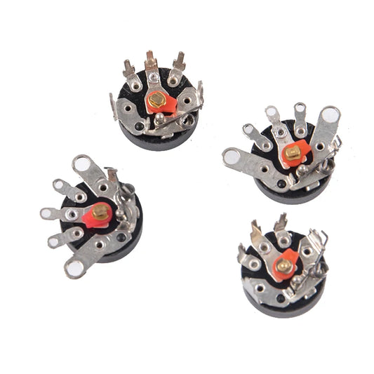10Pcs/set Straight Angle Radio Potentiometer RV12MM B103 B10K B503 B50K Power Amplifier Volume Potentiometer With Switch Peaceful Pleasures Health and Wellness