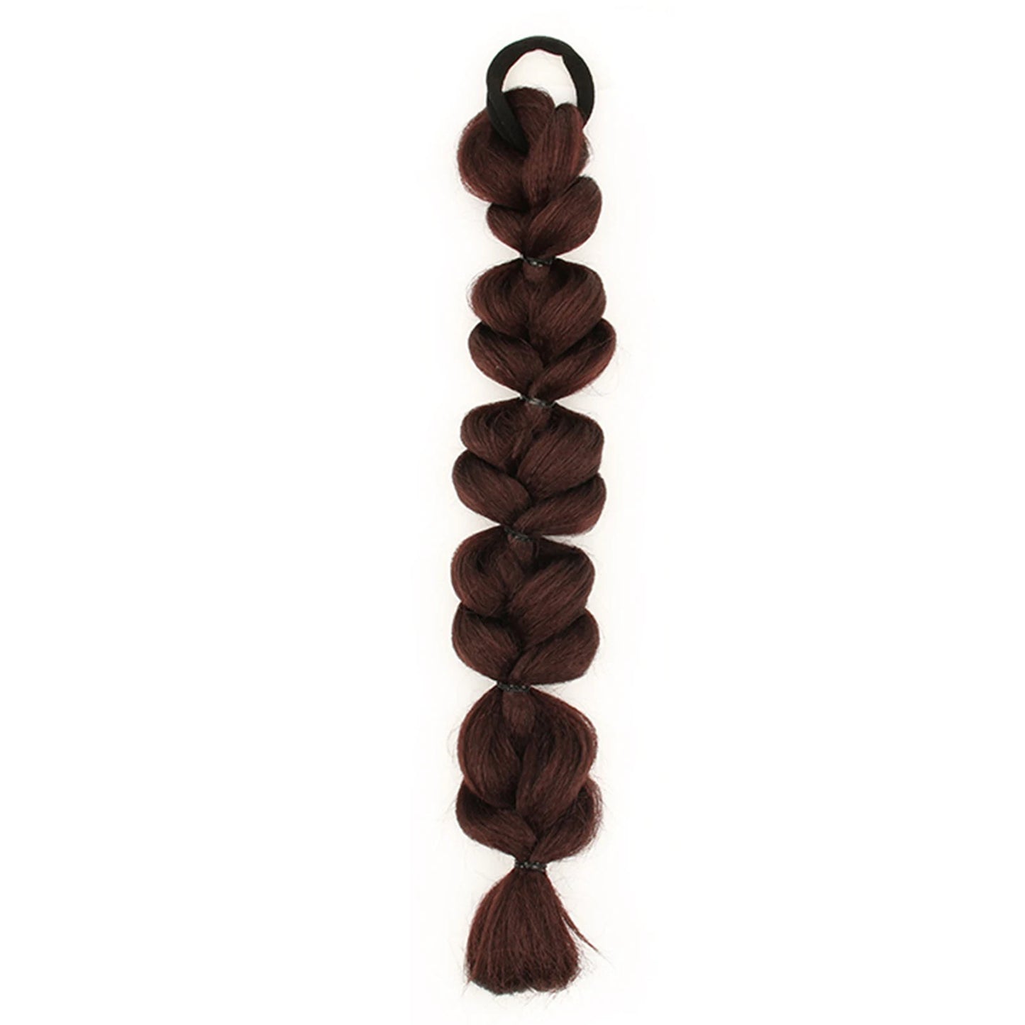 Synthetic Bubble Braid Ponytail Extension | Heat-Resistant Wig