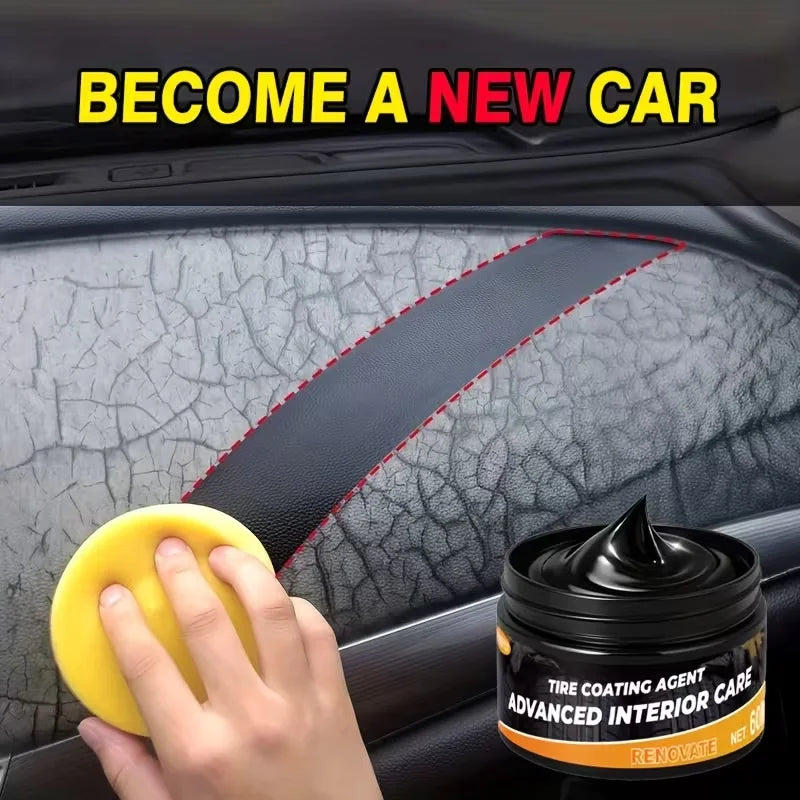 Car Repair Wax & Scratch Remover with Sponge | Glossy Finish