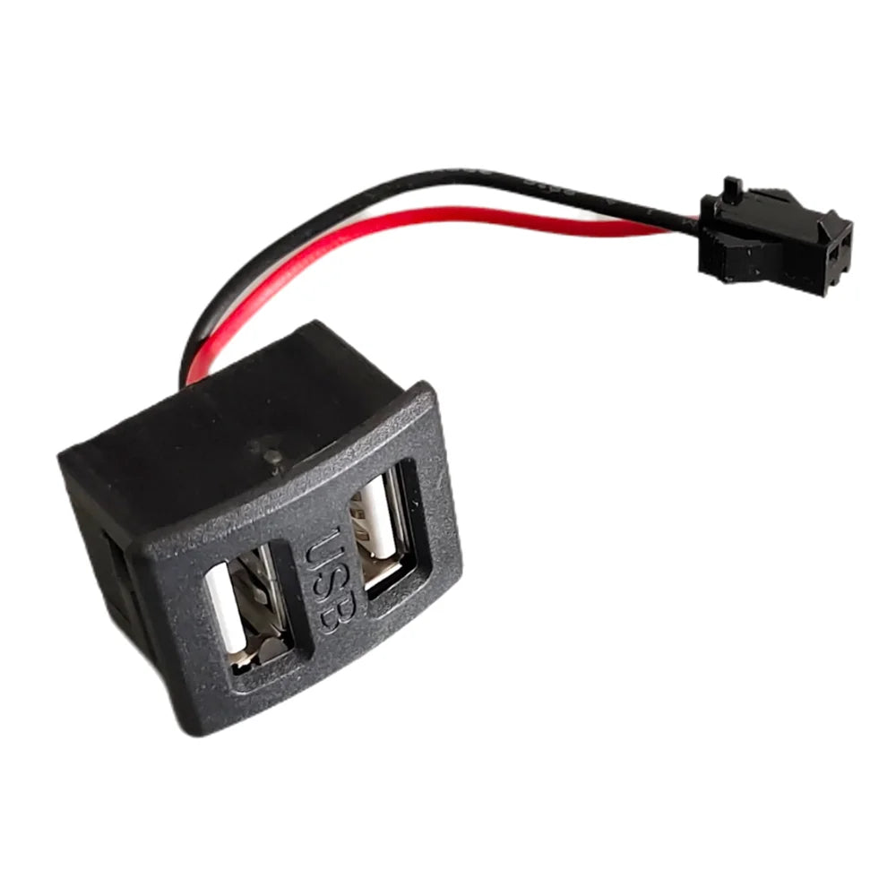 Double Layer USB Socket Type-C Female Socket A Female USB Lamp Buckle Charging Power Socket With JST SM Wire Connector Peaceful Pleasures Health and Wellness Type3 Curved Surface 10PCS