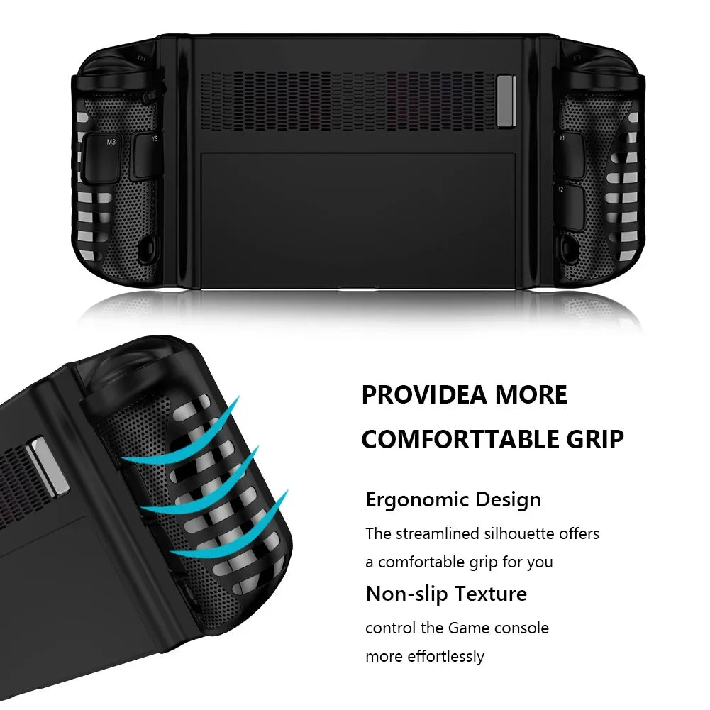Ultra Thin TPU Soft Case For Lenovo Legion Go Case Handle Game Console Protective Cover with Kickstand For Legion Go Accessories Peaceful Pleasures Health and Wellness