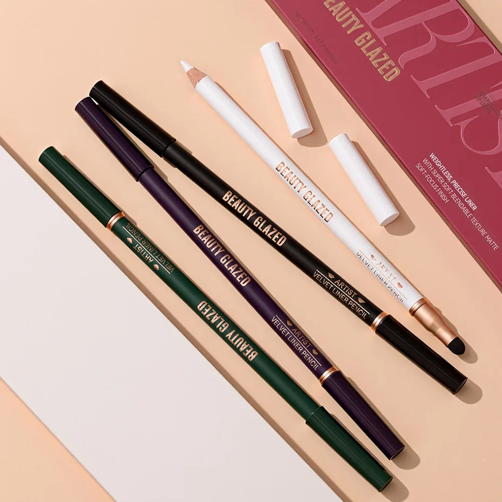 6-Piece Matte Dual-Ended Lip Liner Set – Long-Lasting, All Tones