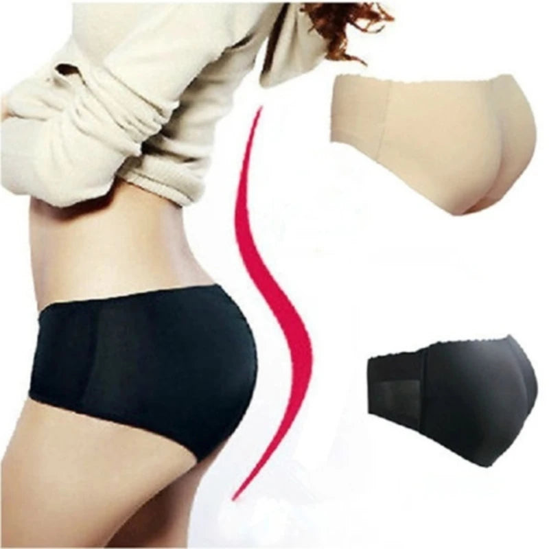 Women Sexy Panties Seamless Padded Bottom Panties Buttocks Soft Push Up Lingerie Underwear Butt Lift Briefs Hip Enhancer Shaper Peaceful Pleasures Health and Wellness