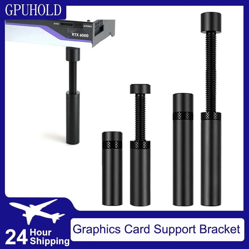 Magnetic GPU Anti-Sag Stand – Telescopic Aluminum Support Peaceful Pleasures Health and Wellness