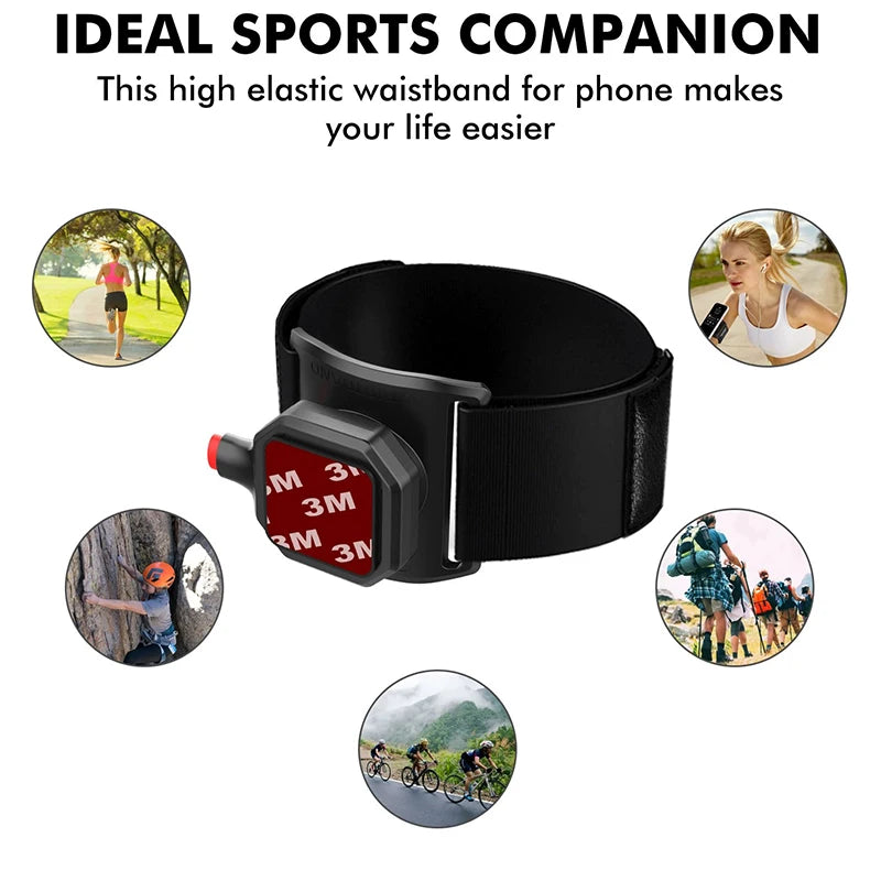 Detachable Rotatable Mobile Sport Bag For Phone For Running Sports Bags mp3/mp4 Bags For Jogging Armband Cell Phone Wrist Strap Peaceful Pleasures Health and Wellness