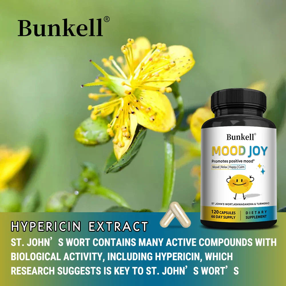 St. John's Wort Complex – Mood, Stress & Sleep Support