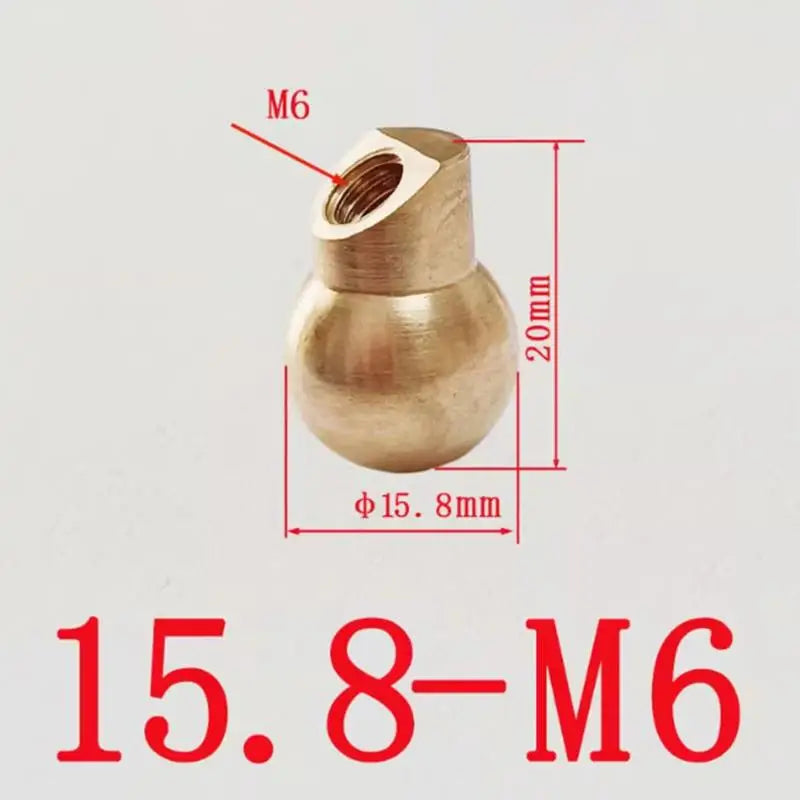 Brass Ball Joint Coolant Nozzle – CNC Lathe & Mill
