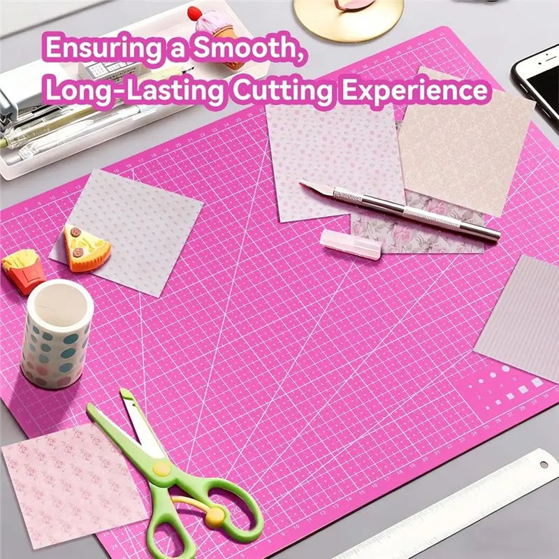 A36T-For Rotary Cutting Mat 3 Pcs Self Healing, Double-Sided Non-Slip For Rotary Cutting Board, Sewing, Quilting, Crafting Peaceful Pleasures Health and Wellness