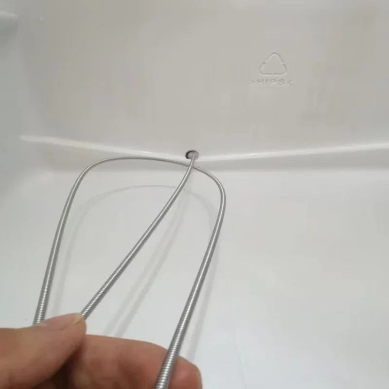 Refrigerator Drain Dredge Cleaning Set Long Flexible Refrigerator Scrub Brush Water Dredging Tool Water Tube Cleaning Coil Brush Peaceful Pleasures Health and Wellness