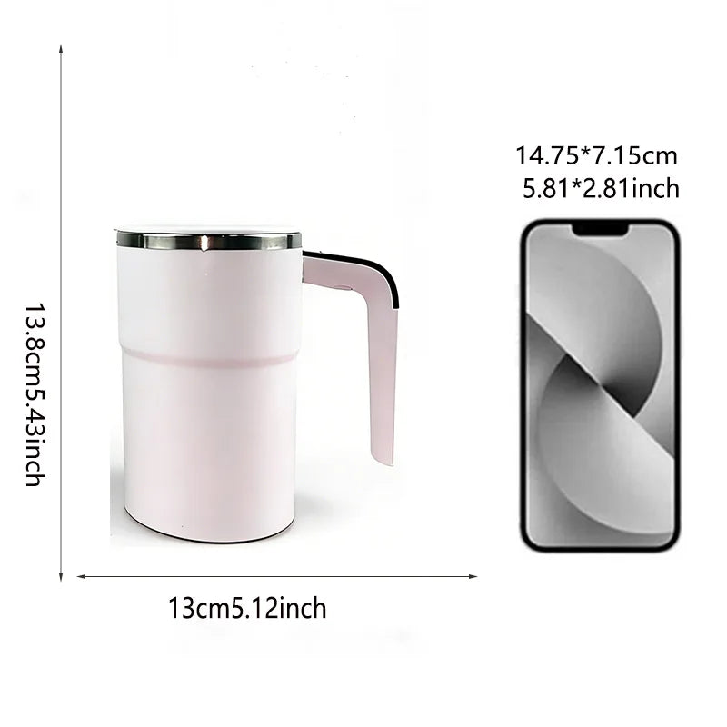 USB charging automatic coffee cup - Portable smart mixing cup, creating perfect hot drinks anytime and anywhere Peaceful Pleasures Health and Wellness