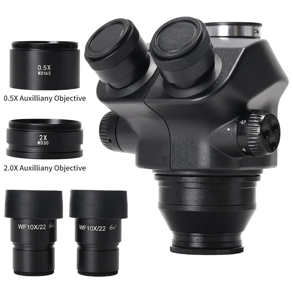 3.5X-90X Microscope, Mobile Phone Maintenance Microscope, Industrial Inspection Stereo Microscope Peaceful Pleasures Health and Wellness