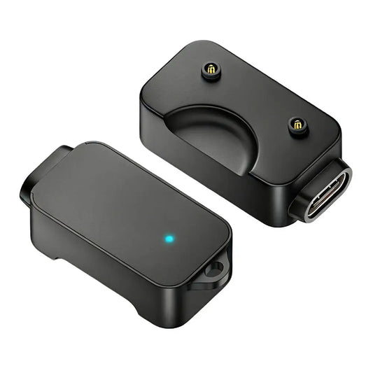 Samsung Galaxy Fit3 Magnetic USB-C Charging Adapter Smartwatch Charger Peaceful Pleasures Health and Wellness Black