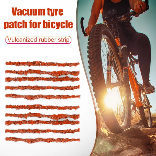 50pcs Tire Puncture Plug 1.5x50mm Bike Tubeless Tire Repair Cycling Accessories for Road Mountain Bikes for Bicycle Tires Peaceful Pleasures Health and Wellness Default Title