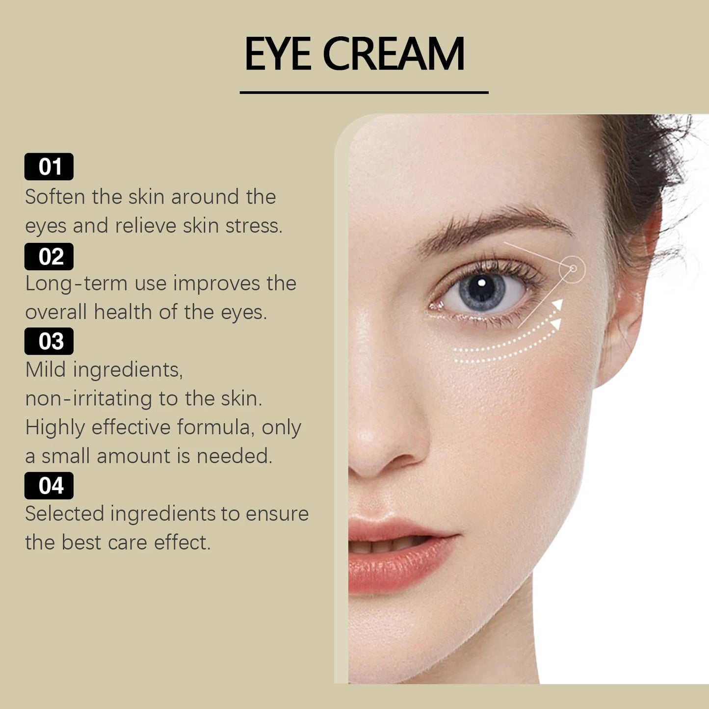 Hoygi Eye Cream – Dark Circles, Puffiness & Fine Lines 30ml