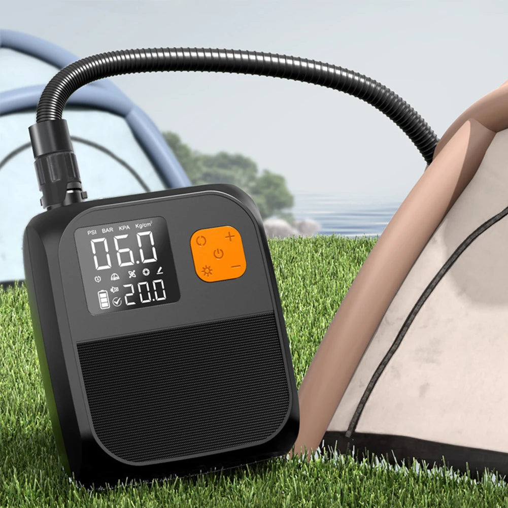 20PSI Portable Air Compressor SUP Pump for Paddle Board Kite & Tent Peaceful Pleasures Health and Wellness