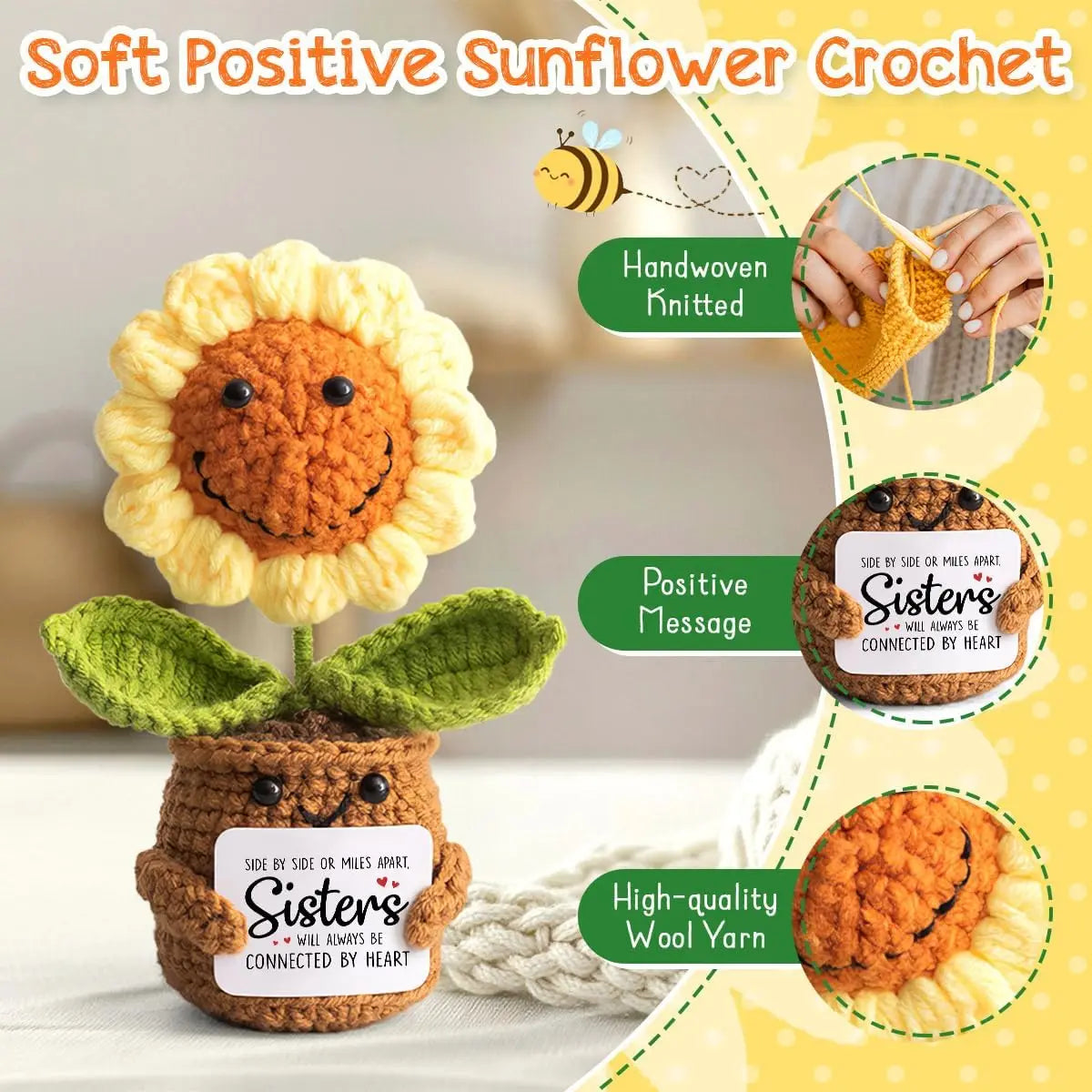 Custom Handmade Crochet Doll | Pocket Hug Knitted Plush Gift