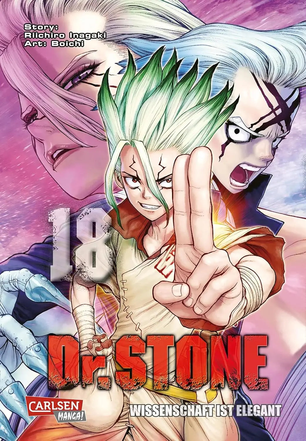 Dr. Stone Anime Canvas Wall Art Poster | Retro Graffiti Fan Gift