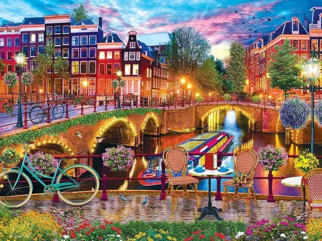 Diamond Painting Street Landscape Kit | Mosaic Art for Adults & Kids