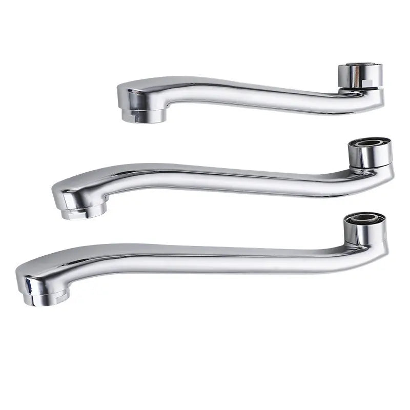 Stainless Steel Faucet Elbow S-Bend Extension Tube G3/4 Sink Pipe
