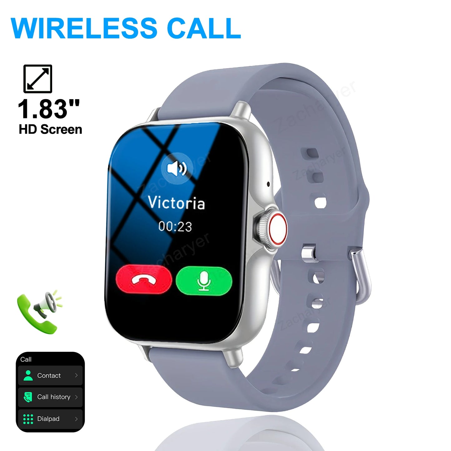 LOMAXFR Smart Watch – Wireless Calling & Sleep Tracker | iOS & Android