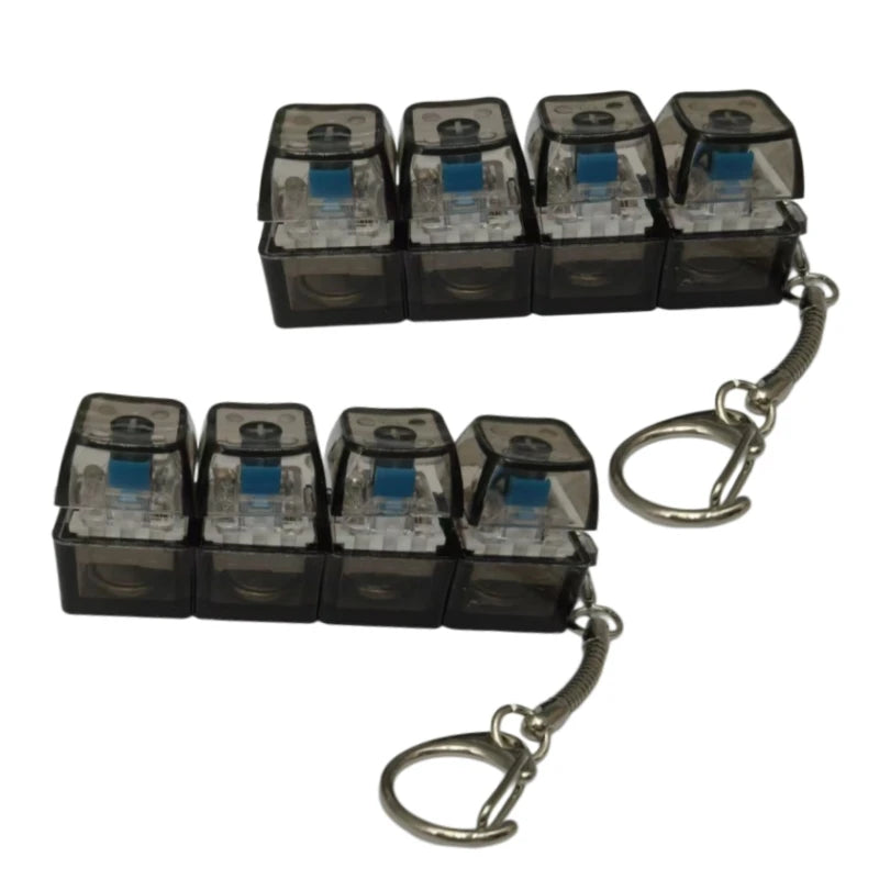 4-Key Mechanical Keyboard Switch Tester Keychain Fidget Toy