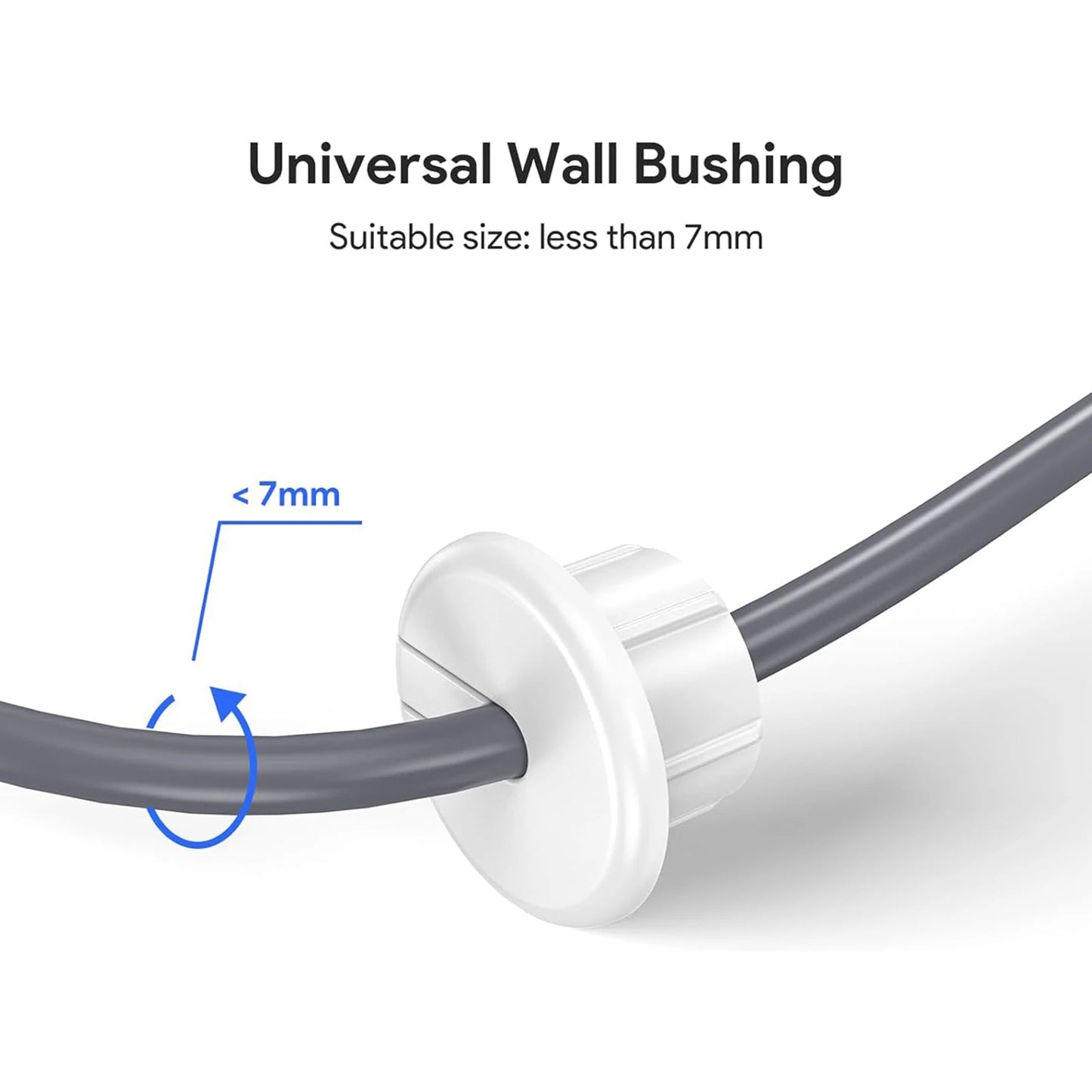 A36T-Wall Bushing For Starlink Dishy Ethernet Cable, Cable Routing Kit Wall Hole Feed Through Cable Bushing For Starlink 4Pcs Peaceful Pleasures Health and Wellness