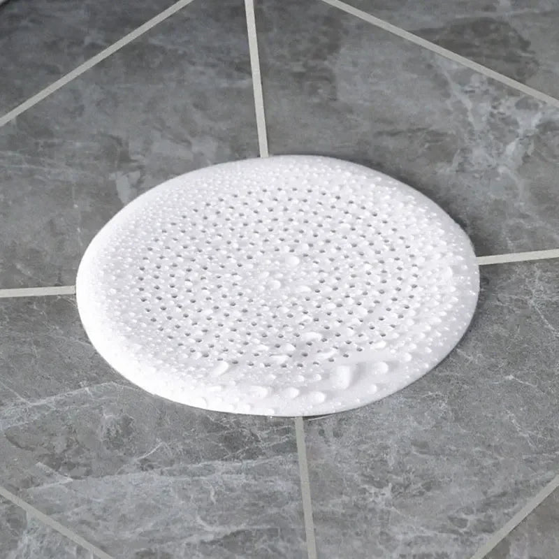 Silicone Shower Drain Hair Catcher & Sink Strainer Cover