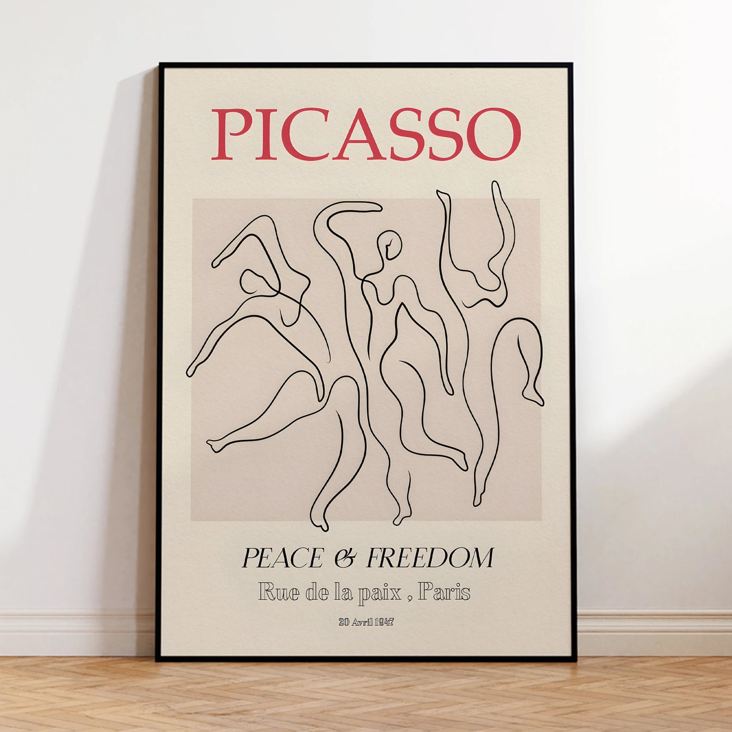 Picasso Three Dancers Canvas Wall Art | Framed Print Decor