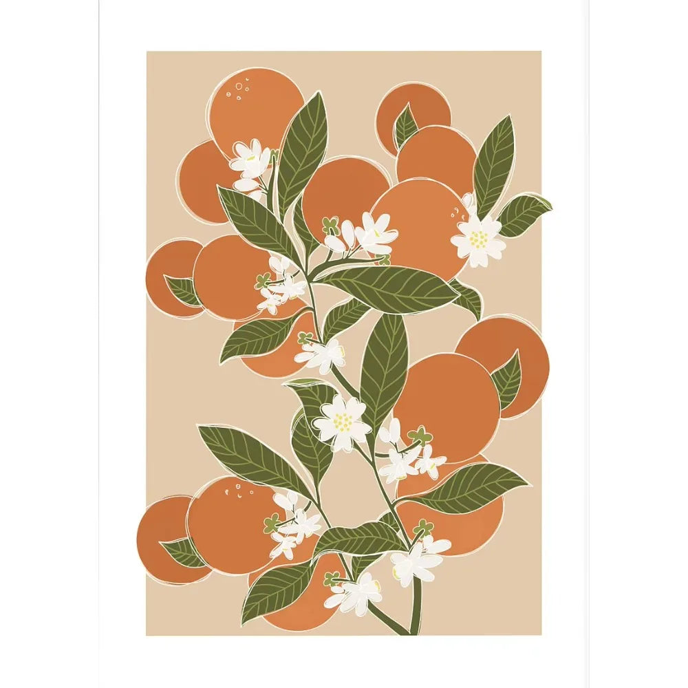 Garden Flower Vase Art Poster Flower Plant Illustration Print Canvas Painting Wall Art Picture Home Living Room Room Decorati Peaceful Pleasures Health and Wellness