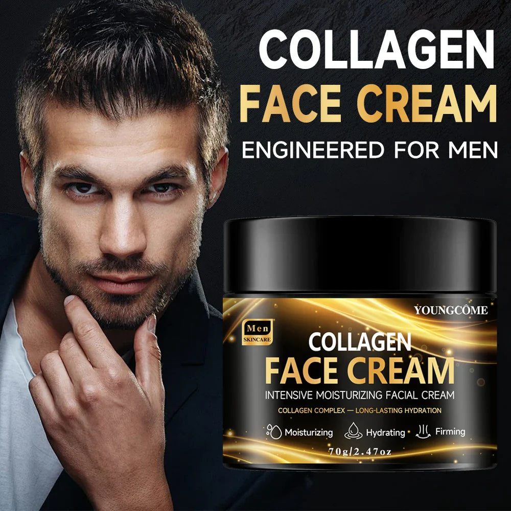 Men's Retinol Collagen Face Cream – Anti-Aging & Moisturizer