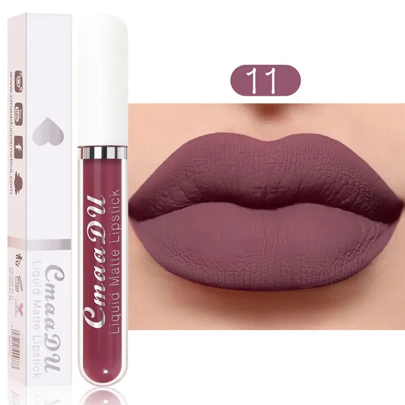 IFANYUO 6-Pc Matte Liquid Lipstick Set – Waterproof Velvet Lip Gloss
