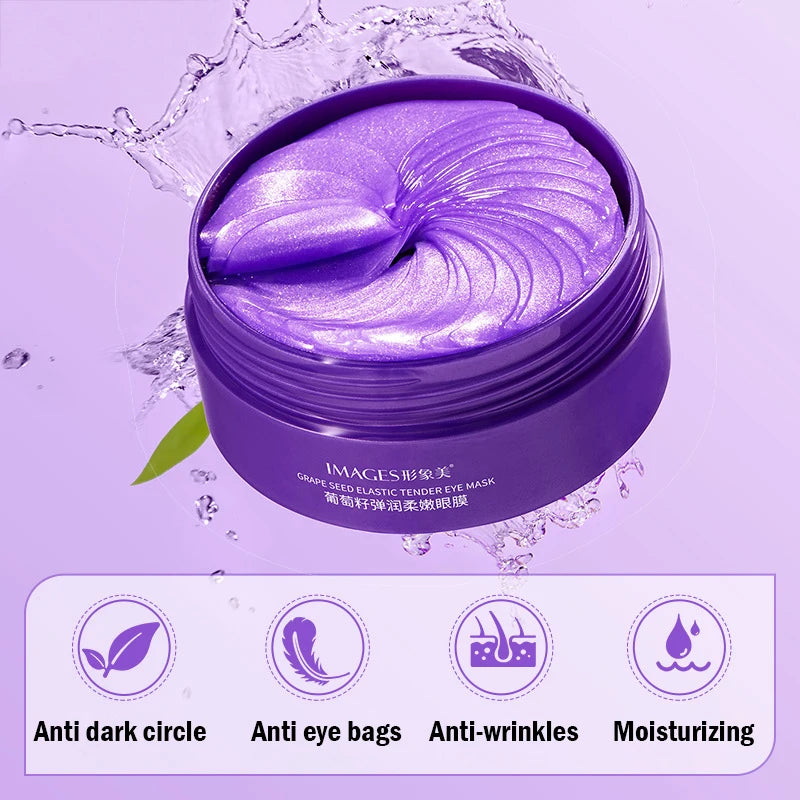 IMAGES Grape Collagen Eye Mask – Dark Circles & Aging 60pc