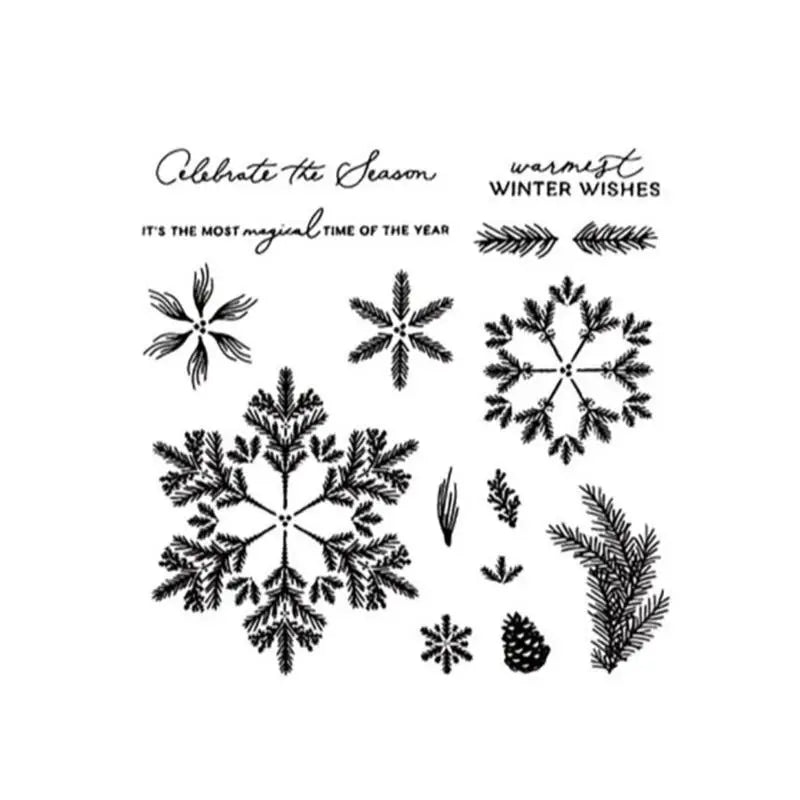 Christmas Carbon Steel Cutting Die & Stamp Set – DIY Crafts