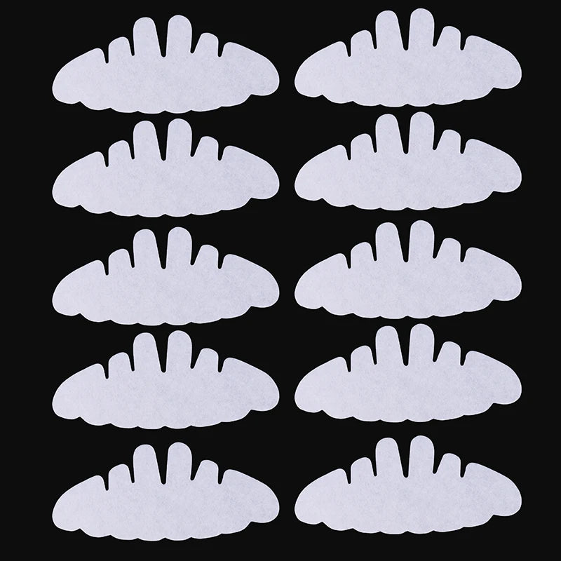 10-Pack Hat Sweat Liner Shields for Baseball & Golf Caps