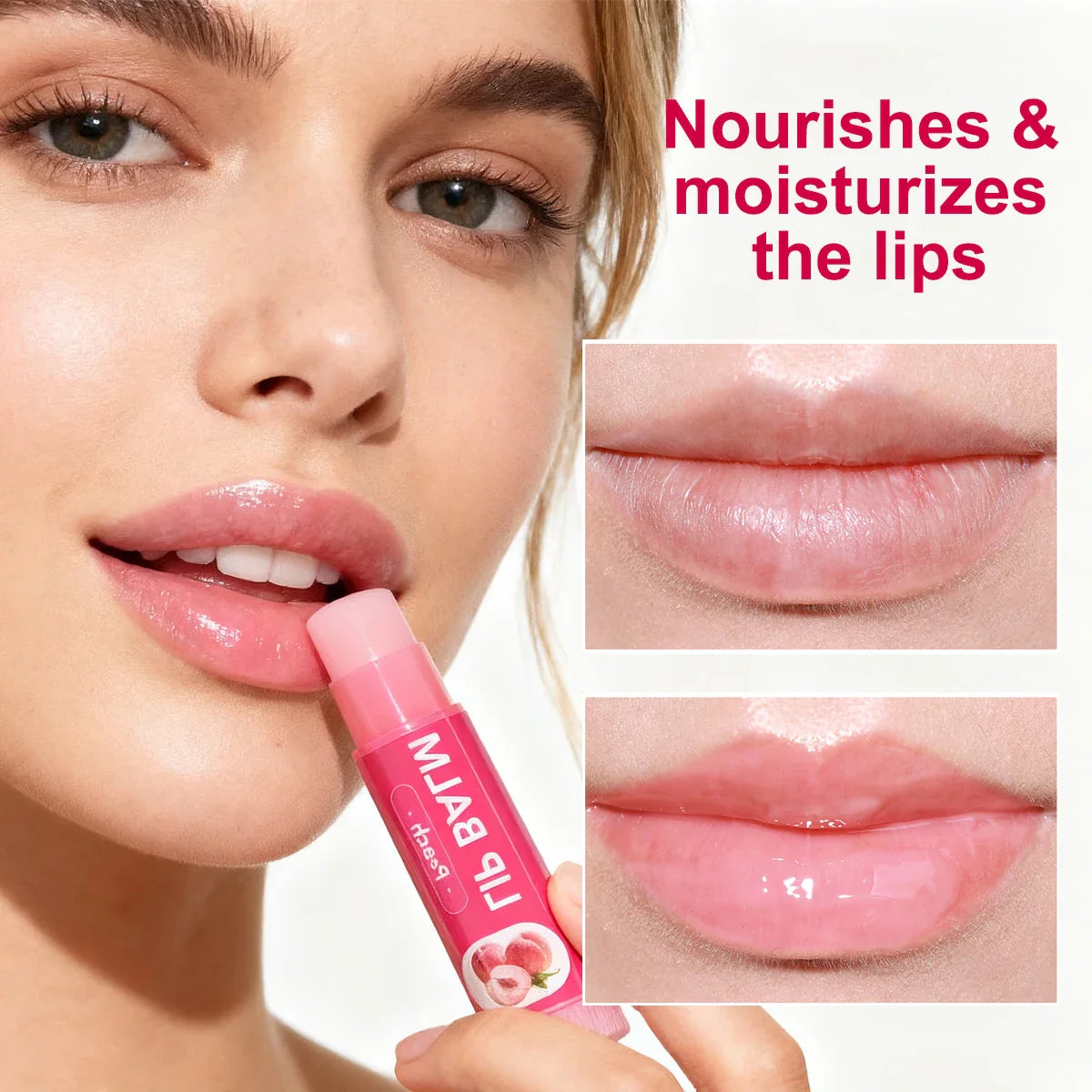 YURHERSU 6-Piece Fruit Lip Balm Set – Fun Gift for Girls