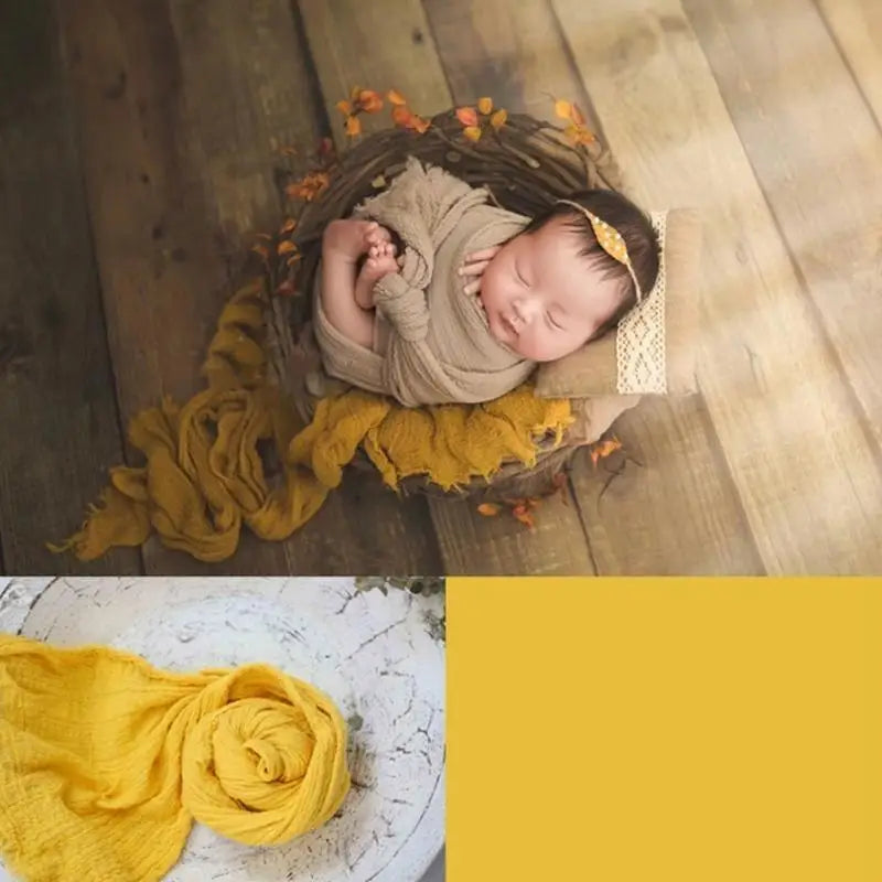 Newborn Photography Wrap Blanket | Baby Posing Photo Prop