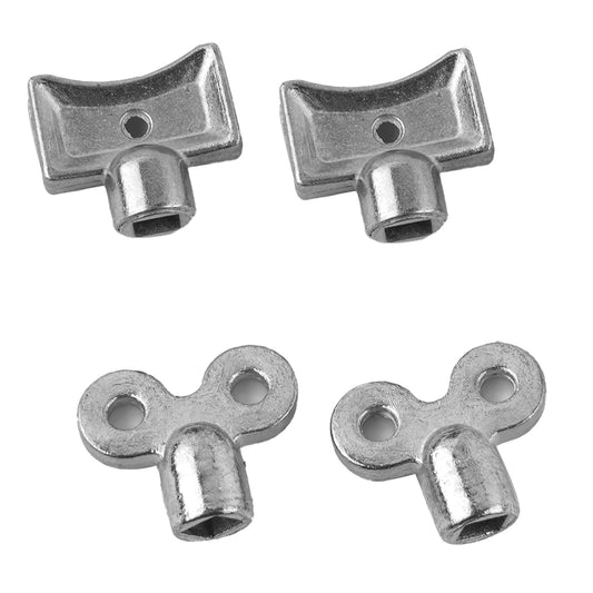 Radiator Exhaust Valve Key Square 5 Zinc Alloy Cleaning Venting Air Peaceful Pleasures Health and Wellness
