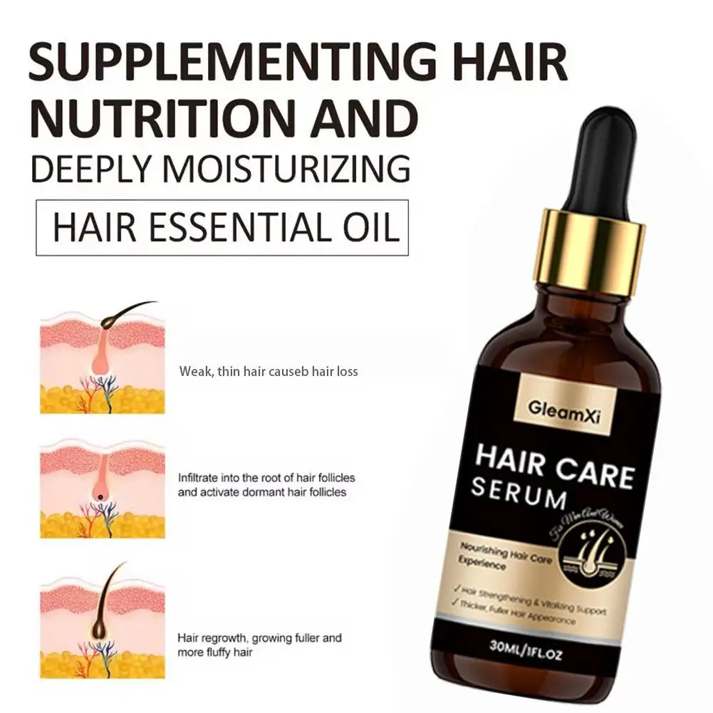 Hair Conditioner For Dry Hair, Enhances Shine Hair Oil Hair Care Serum Repair Damaged Hair Roots Hair Care For Women Men Peaceful Pleasures Health and Wellness