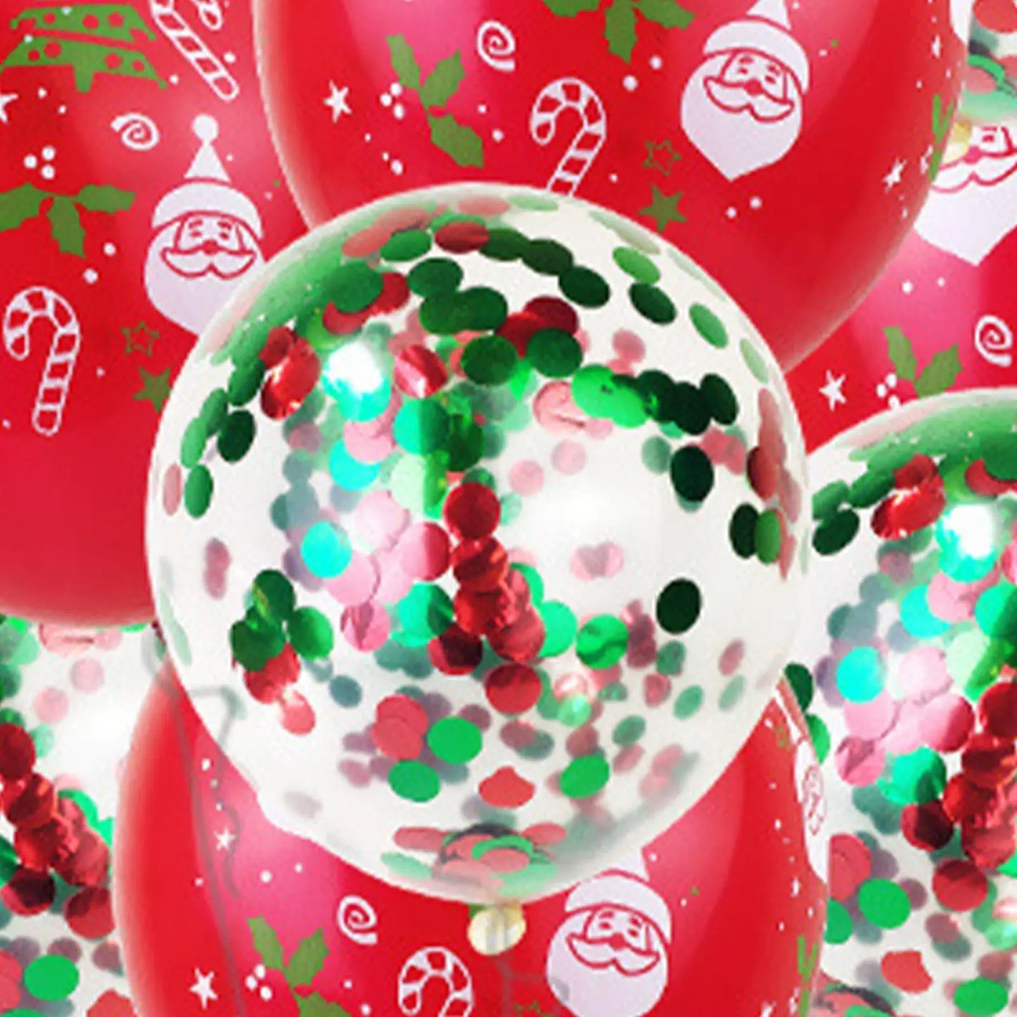 Christmas Balloon Set – 33-Piece Festive Holiday Party Decor Holiday Balloon Set Peaceful Pleasures Health and Wellness