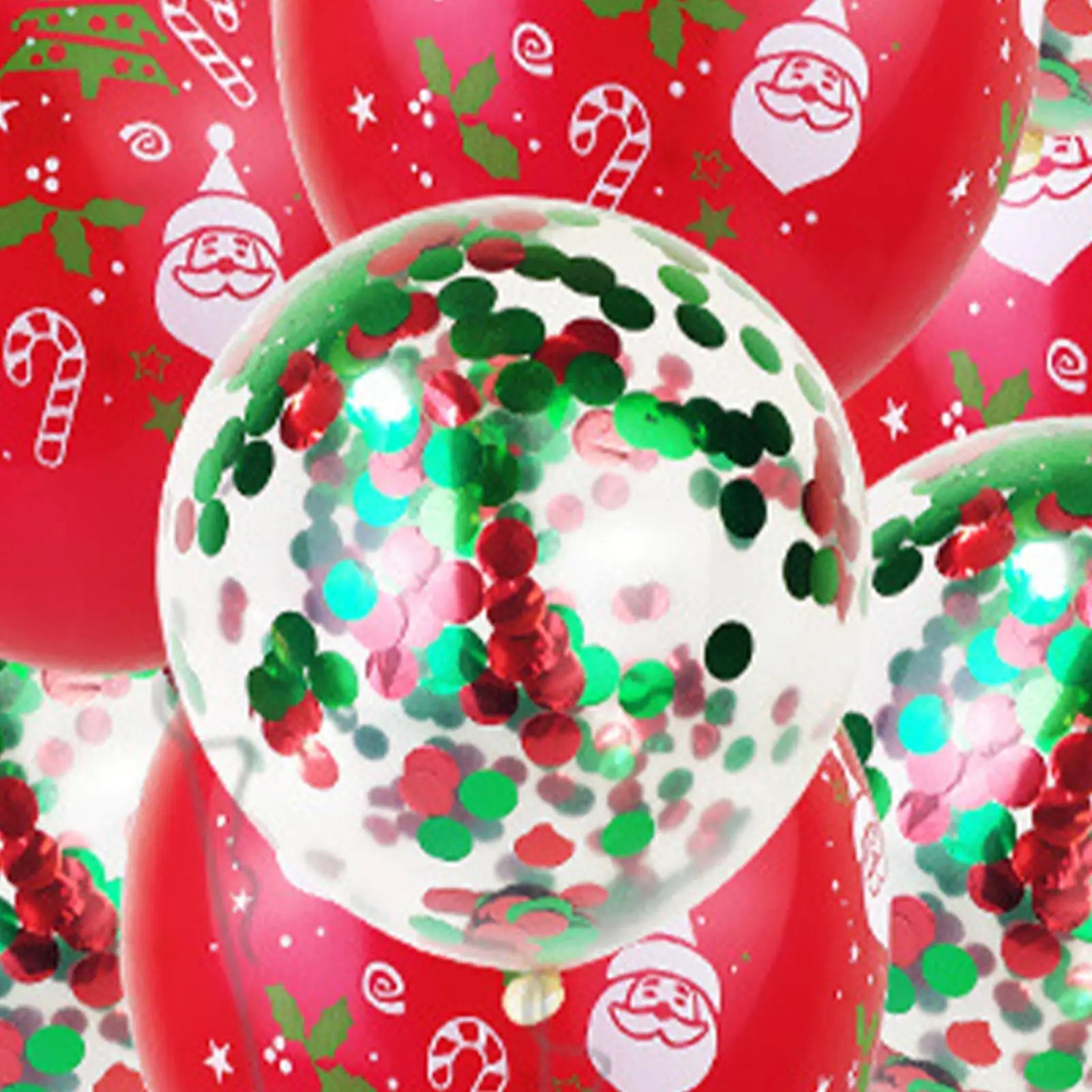 Christmas Balloon Set – 33-Piece Festive Holiday Party Decor Holiday Balloon Set Peaceful Pleasures Health and Wellness