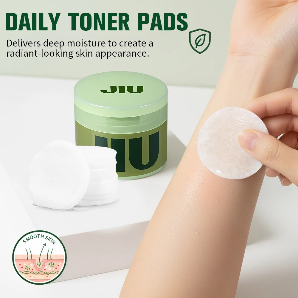 Toner Pads 100 Count Toning & Brightening Face Pads Remove Dark Spots Wrinkles & Dull Skin Hydrating Facial ,Snail Mucin Care Peaceful Pleasures Health and Wellness