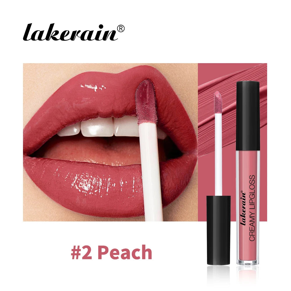 Waterproof Lip Stain 8 Colors Creamy Lip Gloss Long Lasting Non Fading Moisturizing Velvet Liquid Lipstick Moisture Makeup Peaceful Pleasures Health and Wellness 1pc 2