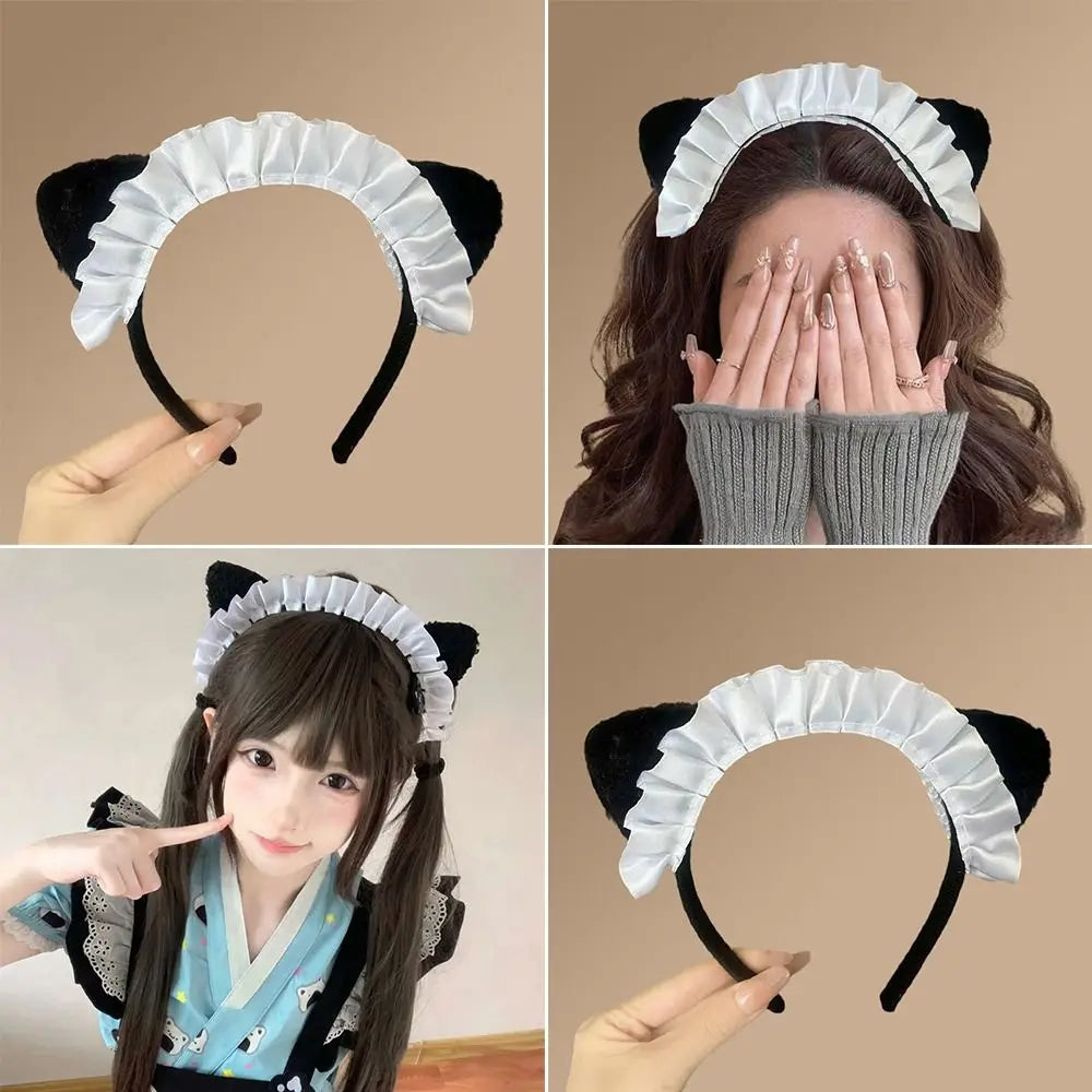 Cat Ear Headband – Japanese Lolita Cosplay Hair Hoop