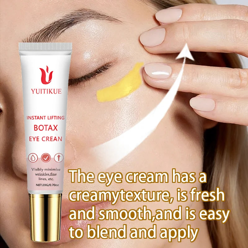 YUITIKUE Instant Lifting Botax Eye Cream | Visibly Minimizes Wrinkles & Fine Lines | Gentle Anti-Aging Eye Care 20g Peaceful Pleasures Health and Wellness
