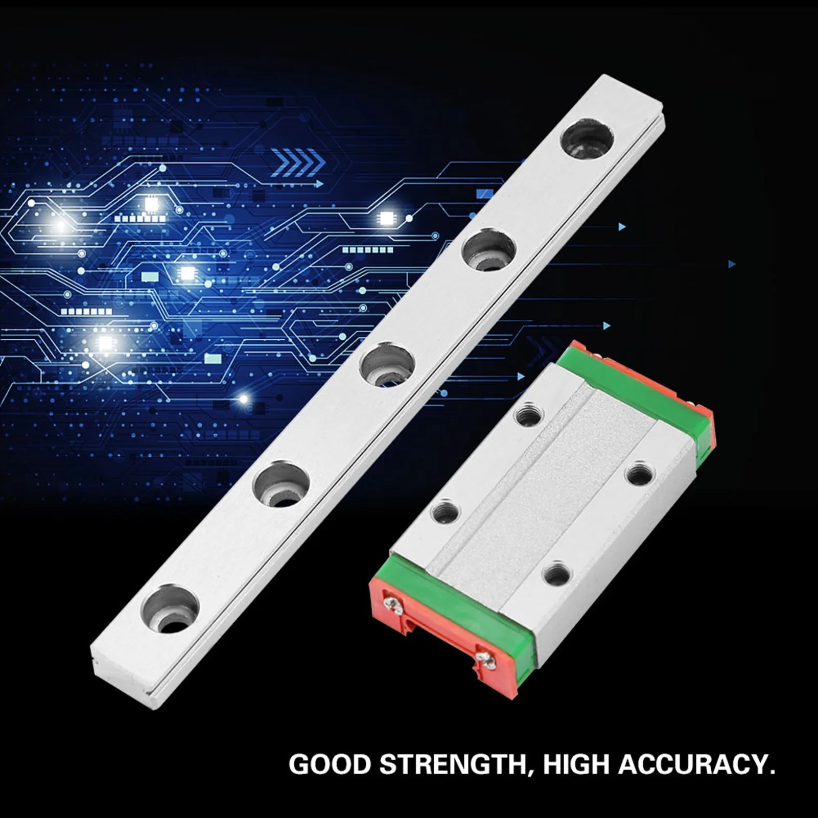100mm MGN9H Miniature Linear Rail Rail 9mm Width Slide Block Linear Rail Linear Motion Rail Linear Rail Carriage Peaceful Pleasures Health and Wellness