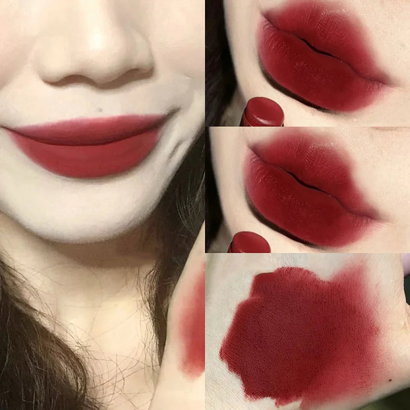 Velvet Matte Lipstick Set – 8 Shades, Waterproof & Long-Lasting