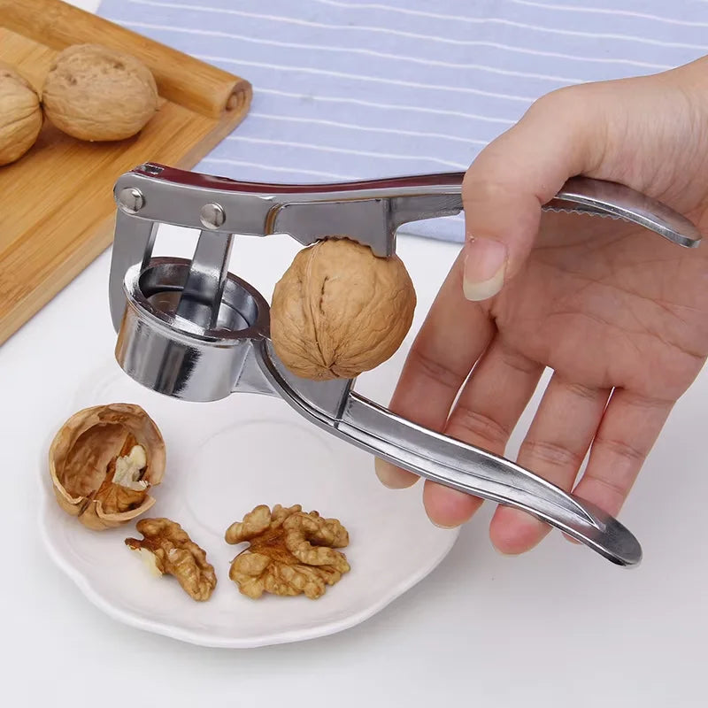 Stainless Steel Garlic Press Crusher Mincer Kitchen Garlic Smasher Squeezer Manual Press Grinding Tool Kitchen Accessories New Peaceful Pleasures Health and Wellness