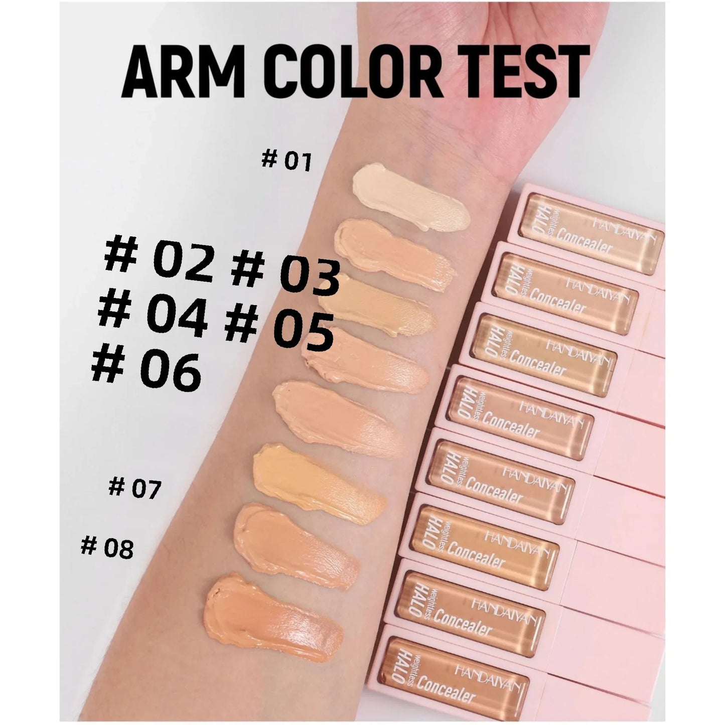 Handaiyan Matte Liquid Concealer – Full Coverage Oil Control